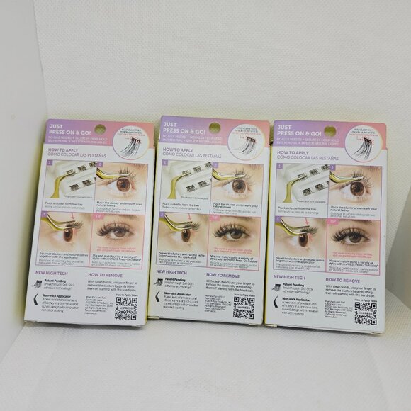 NIB SET OF 3 KISS IMPRESS PRESS-ON-FALSIES 36 TOTAL SLEEK/MODERN/CLASSY MSRP $33 - Picture 7 of 10